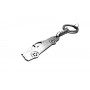 Keychain Nissan Skyline R34 2D 1998-2002 - (type STEEL)